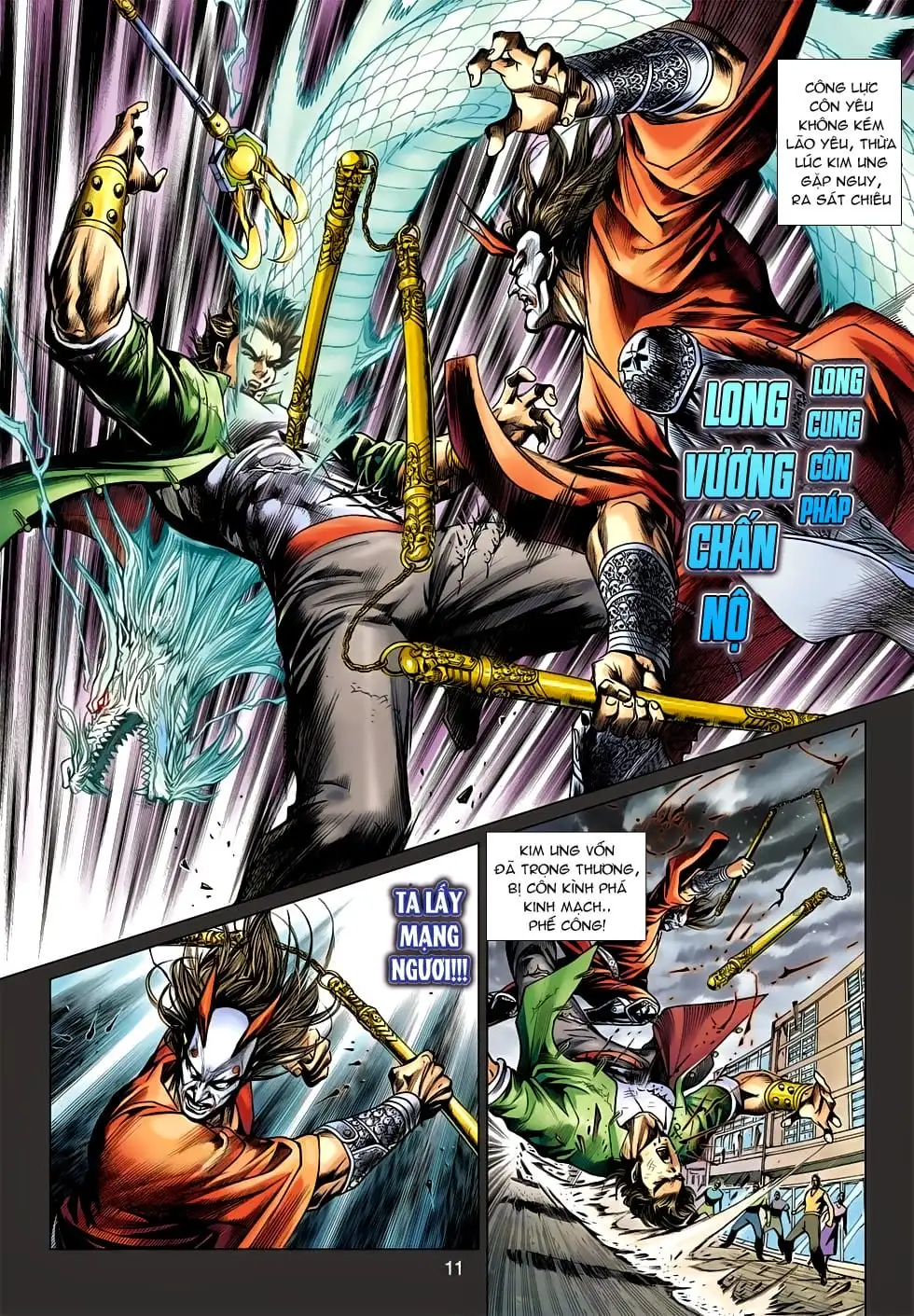Truyện Tranh Tân Tác Long Hổ Môn trang 4