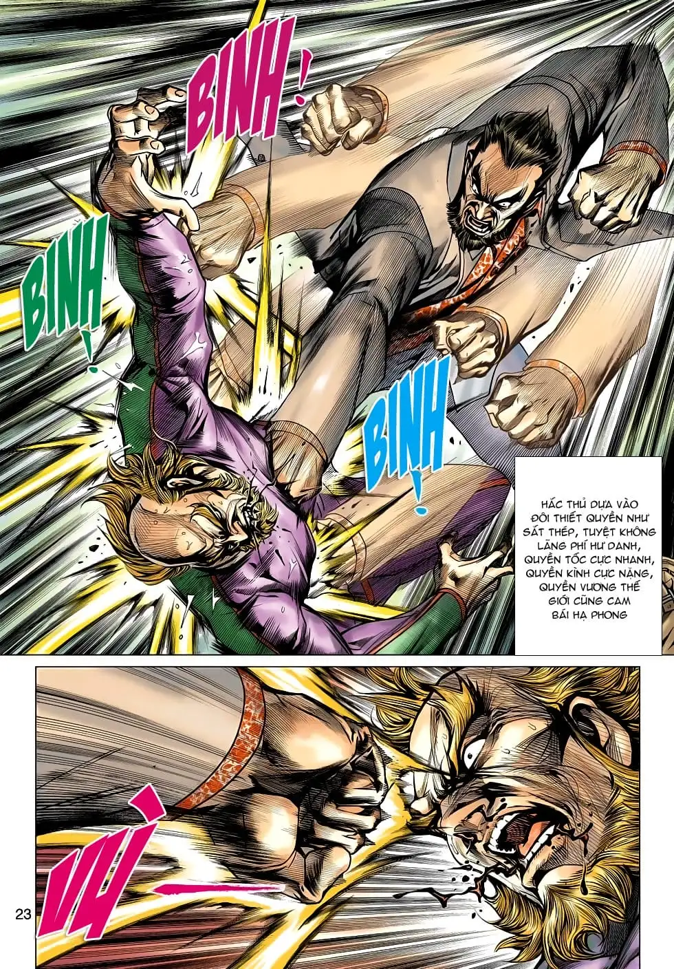 Truyện Tranh Tân Tác Long Hổ Môn trang 4