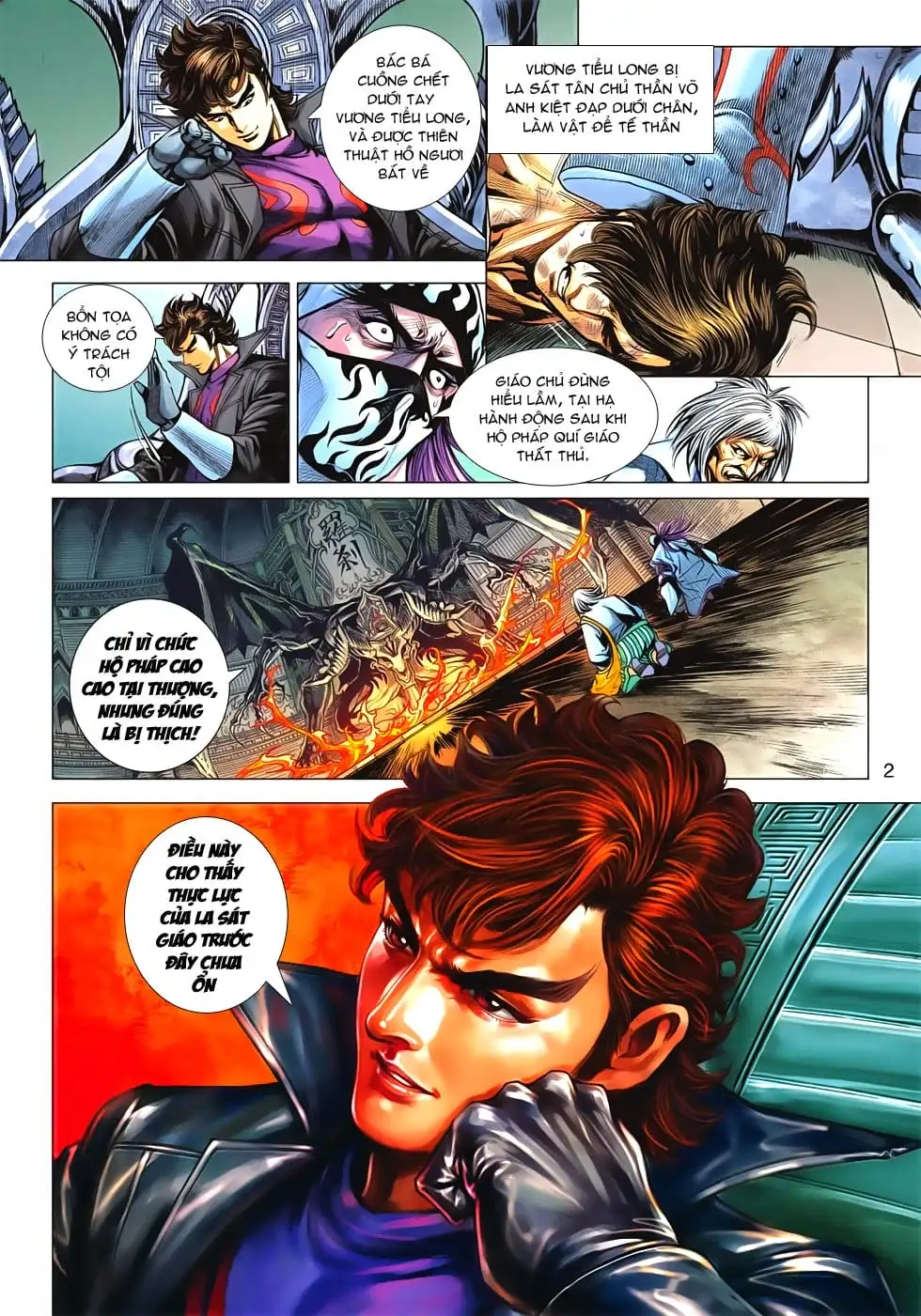 Truyện Tranh Tân Tác Long Hổ Môn trang 4