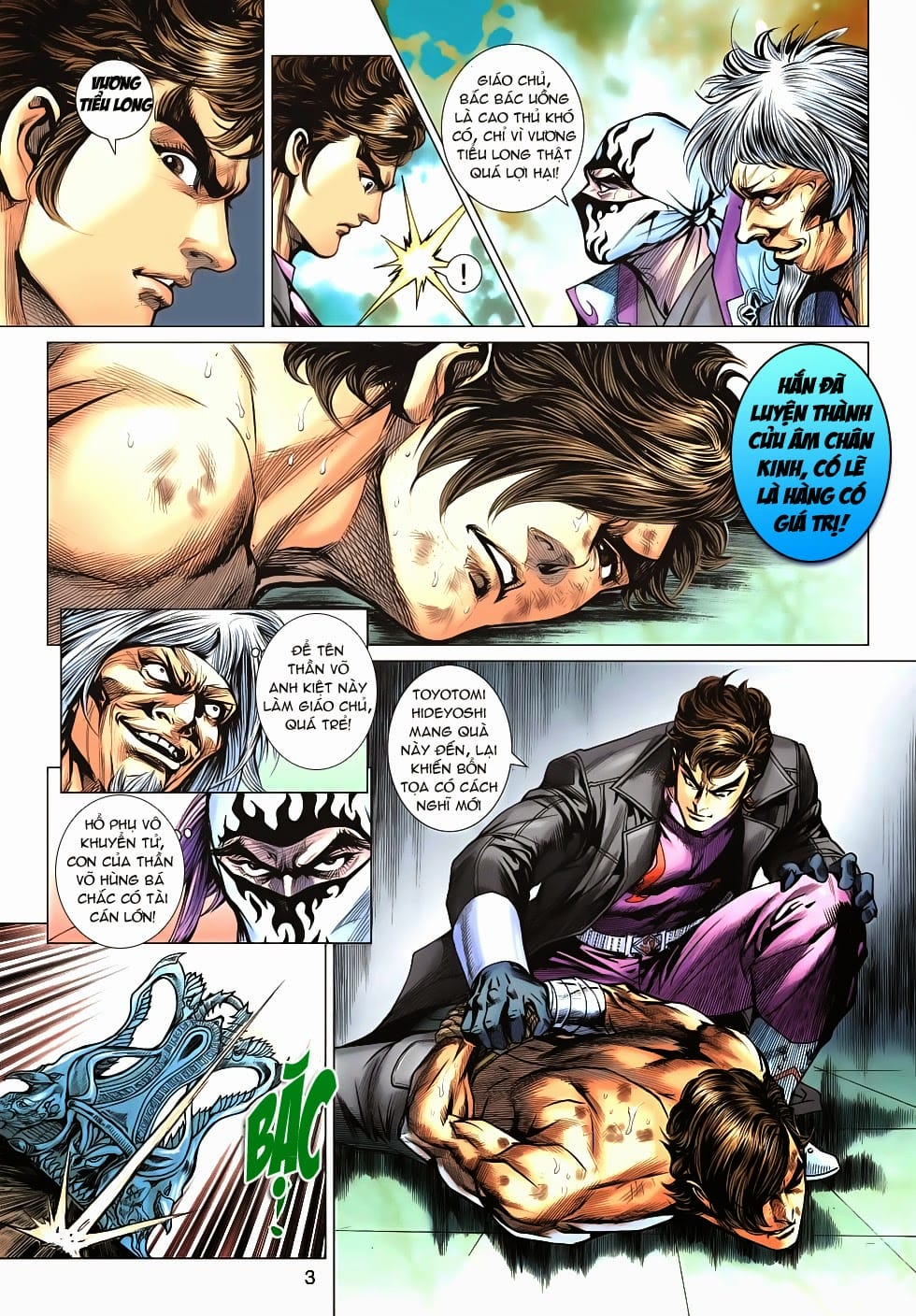 Truyện Tranh Tân Tác Long Hổ Môn trang 4
