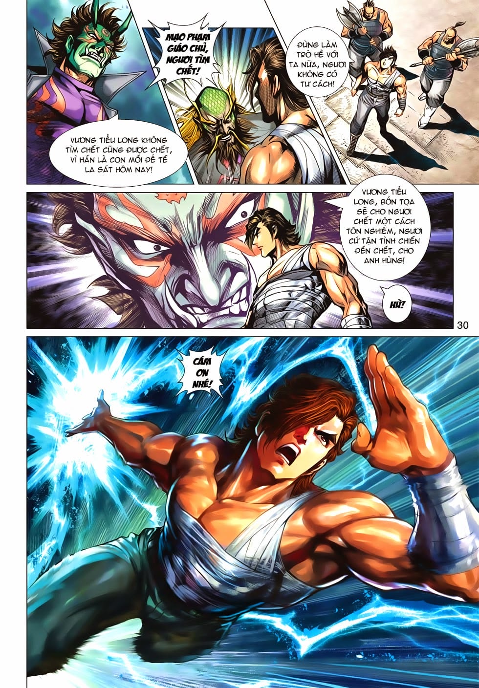 Truyện Tranh Tân Tác Long Hổ Môn trang 4