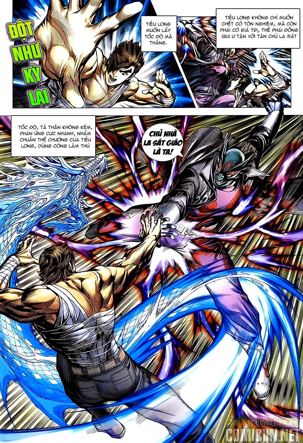Truyện Tranh Tân Tác Long Hổ Môn trang 4