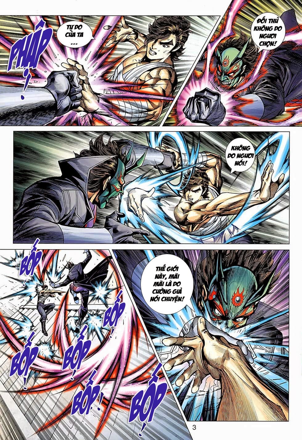 Truyện Tranh Tân Tác Long Hổ Môn trang 4