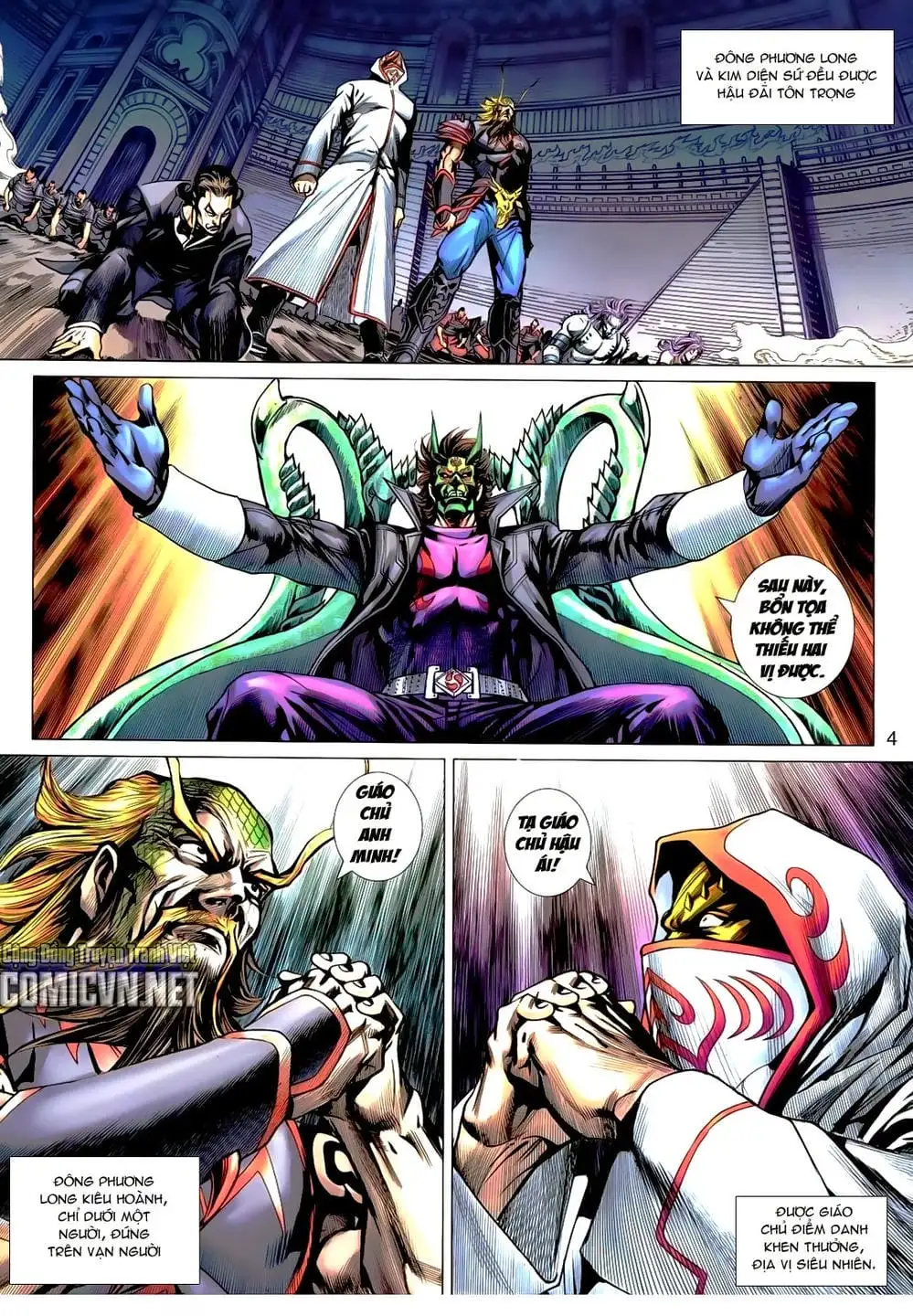 Truyện Tranh Tân Tác Long Hổ Môn trang 4