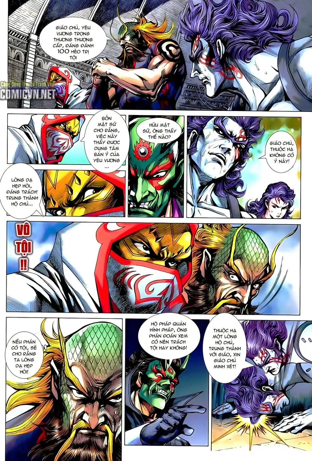 Truyện Tranh Tân Tác Long Hổ Môn trang 4