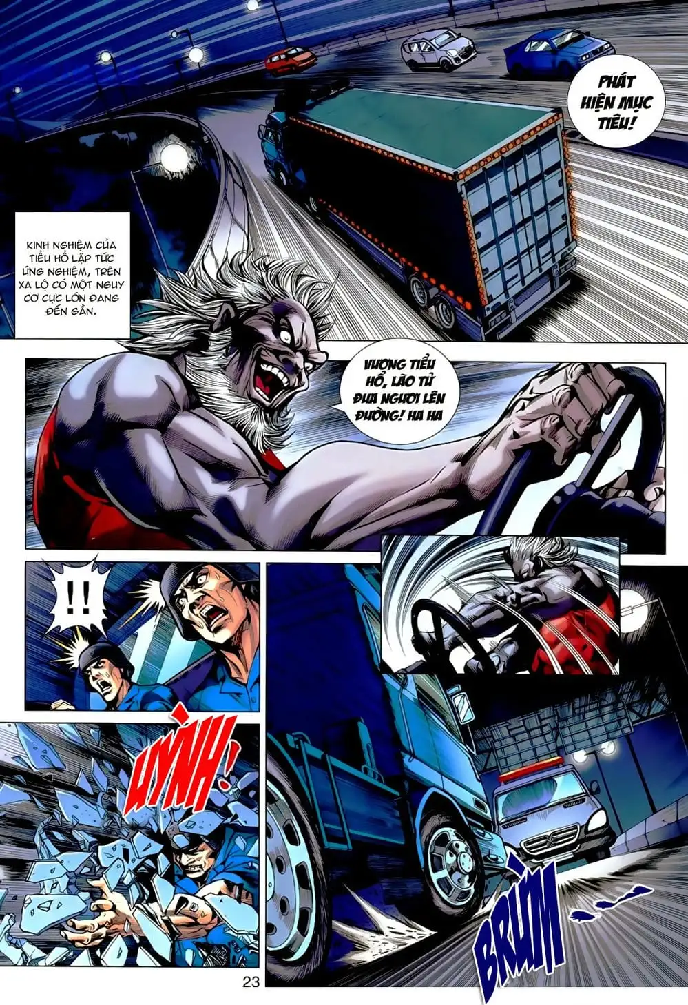 Truyện Tranh Tân Tác Long Hổ Môn trang 4