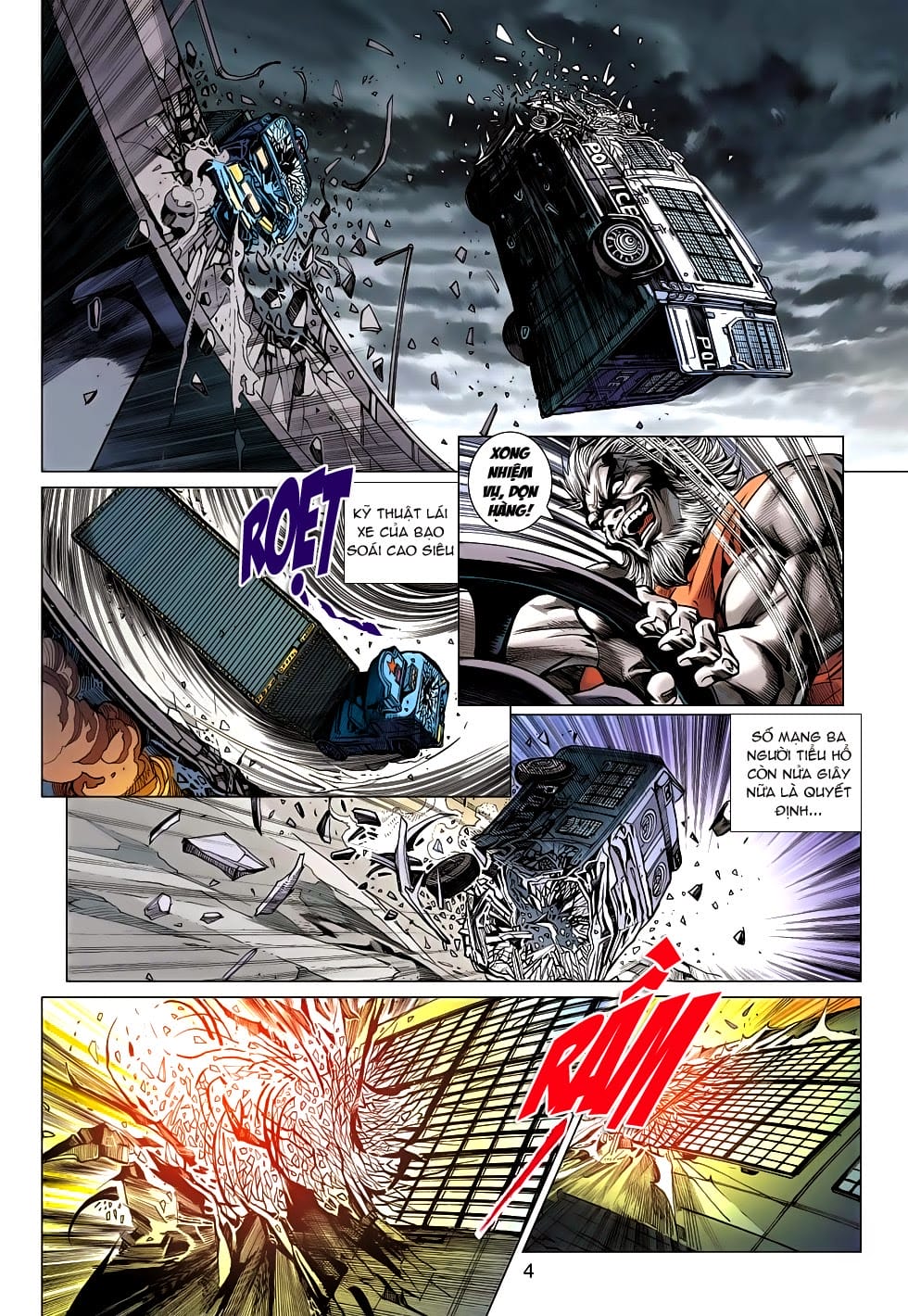 Truyện Tranh Tân Tác Long Hổ Môn trang 4