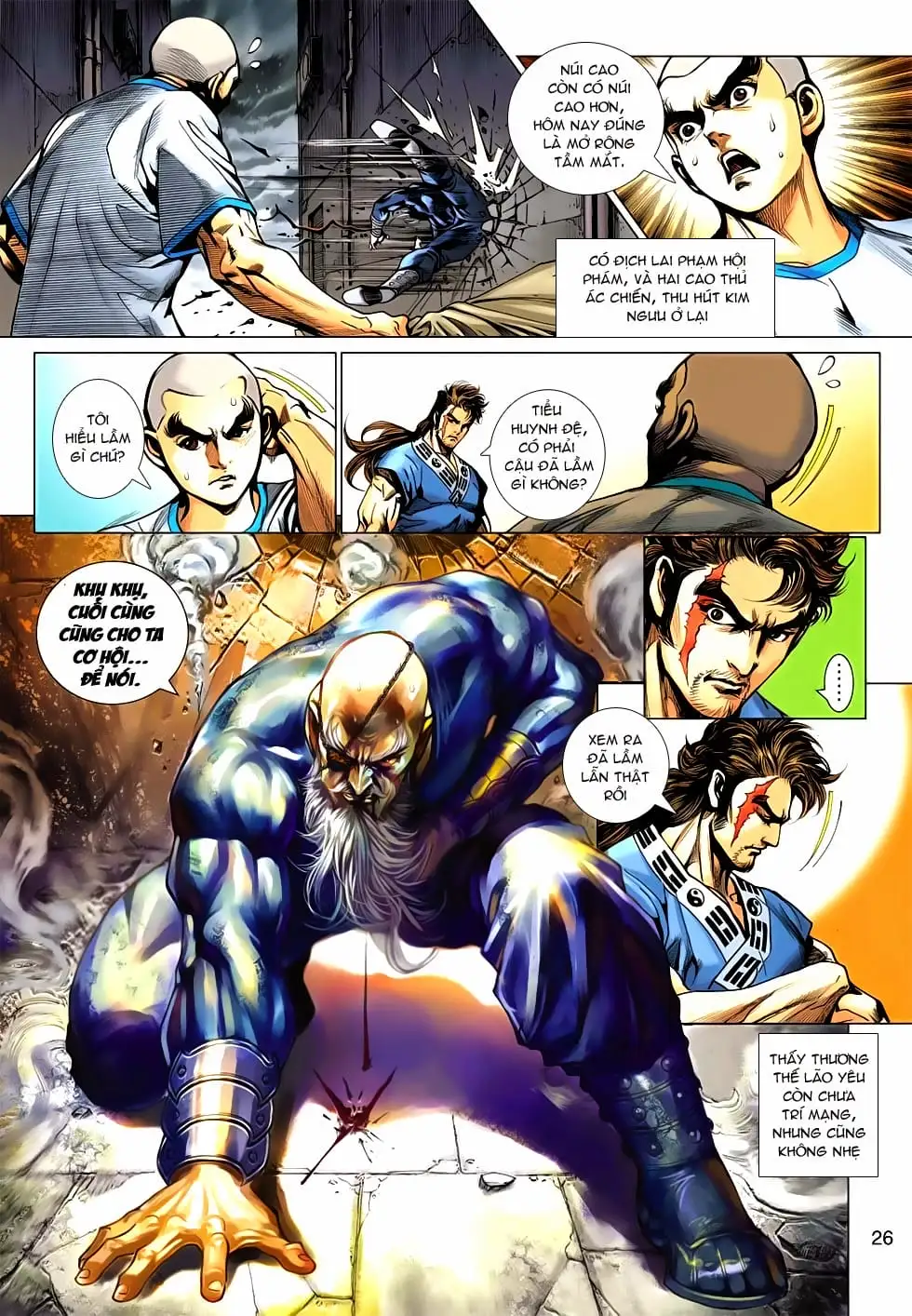 Truyện Tranh Tân Tác Long Hổ Môn trang 4