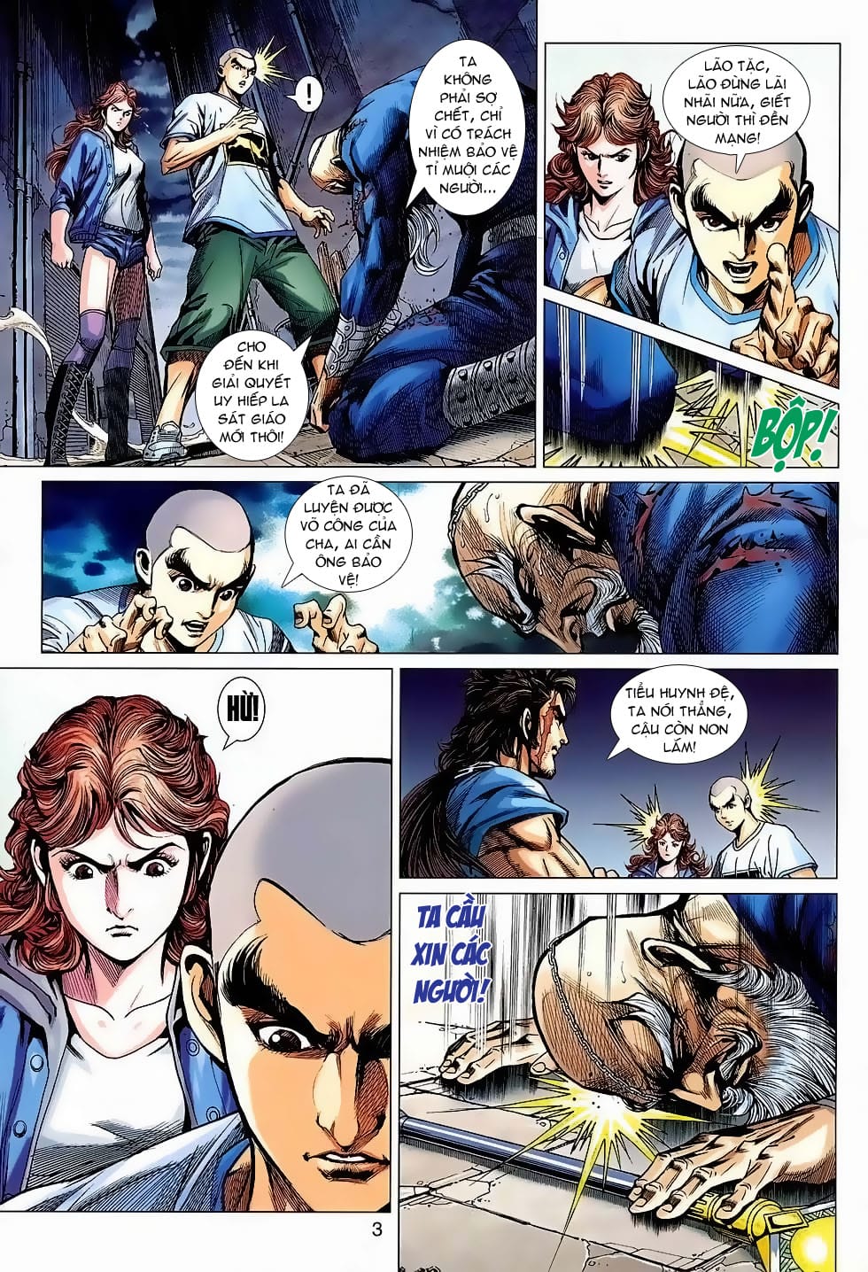 Truyện Tranh Tân Tác Long Hổ Môn trang 4