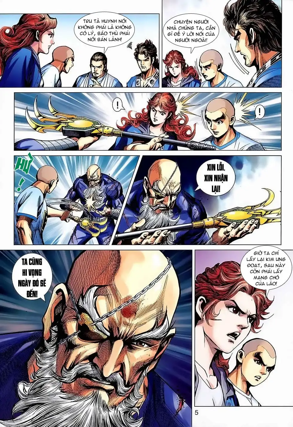 Truyện Tranh Tân Tác Long Hổ Môn trang 4