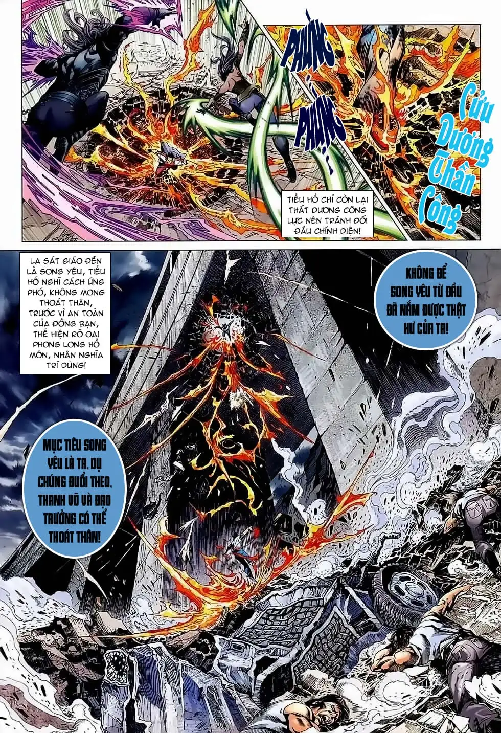 Truyện Tranh Tân Tác Long Hổ Môn trang 4