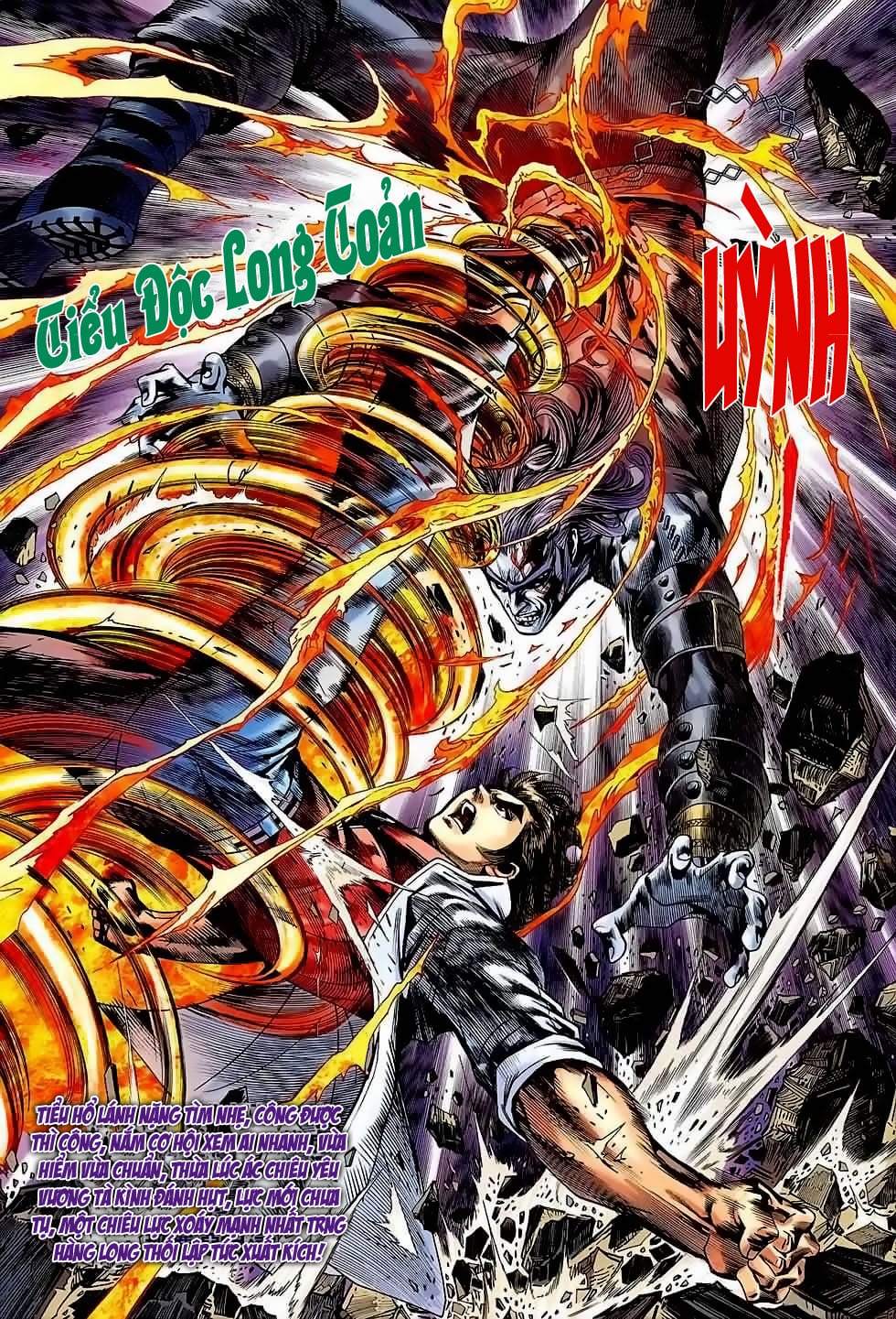 Truyện Tranh Tân Tác Long Hổ Môn trang 4