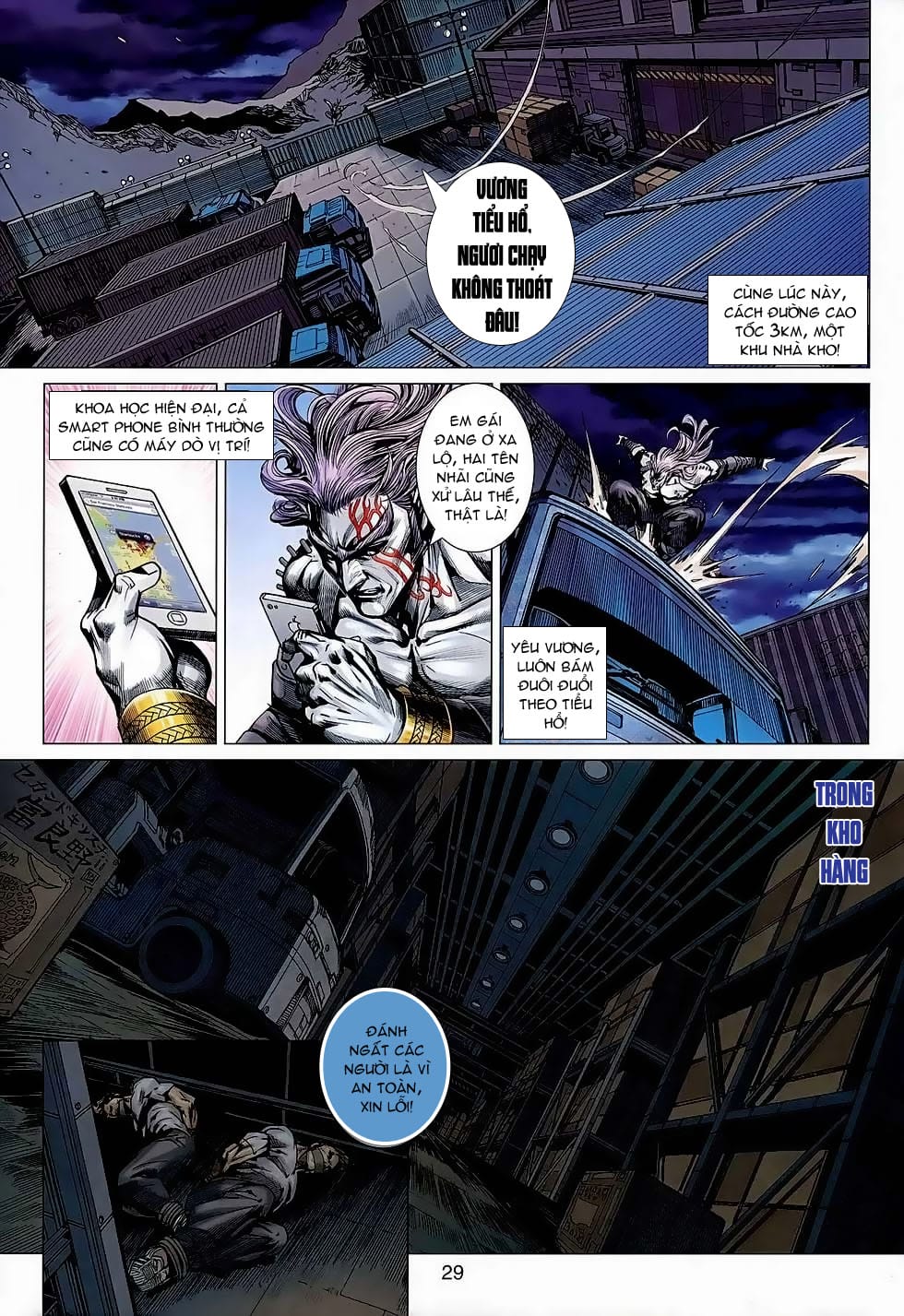 Truyện Tranh Tân Tác Long Hổ Môn trang 4