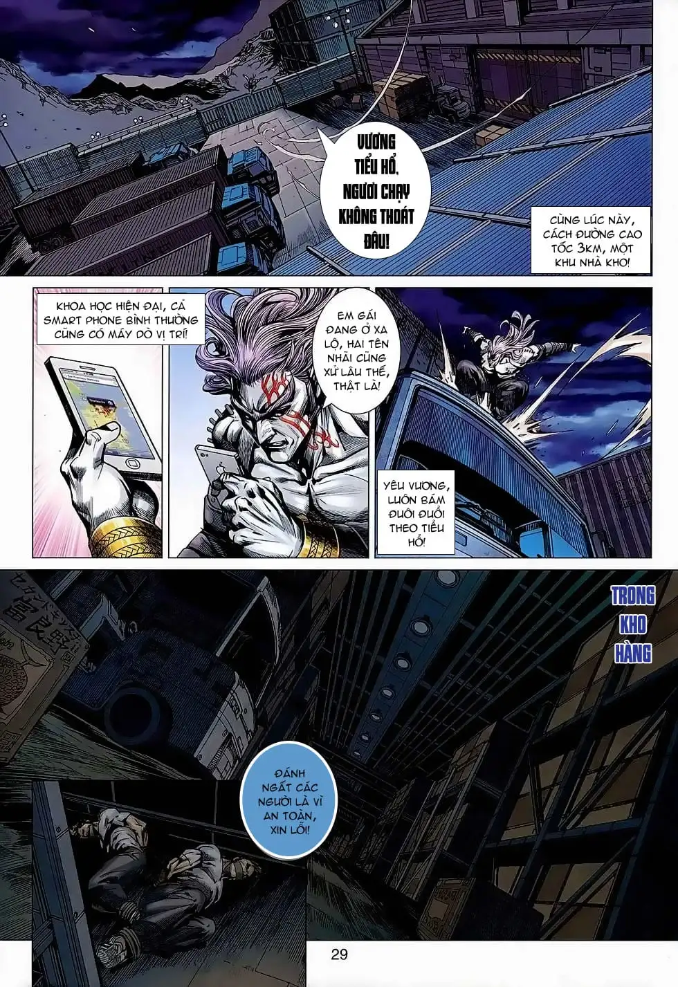 Truyện Tranh Tân Tác Long Hổ Môn trang 4