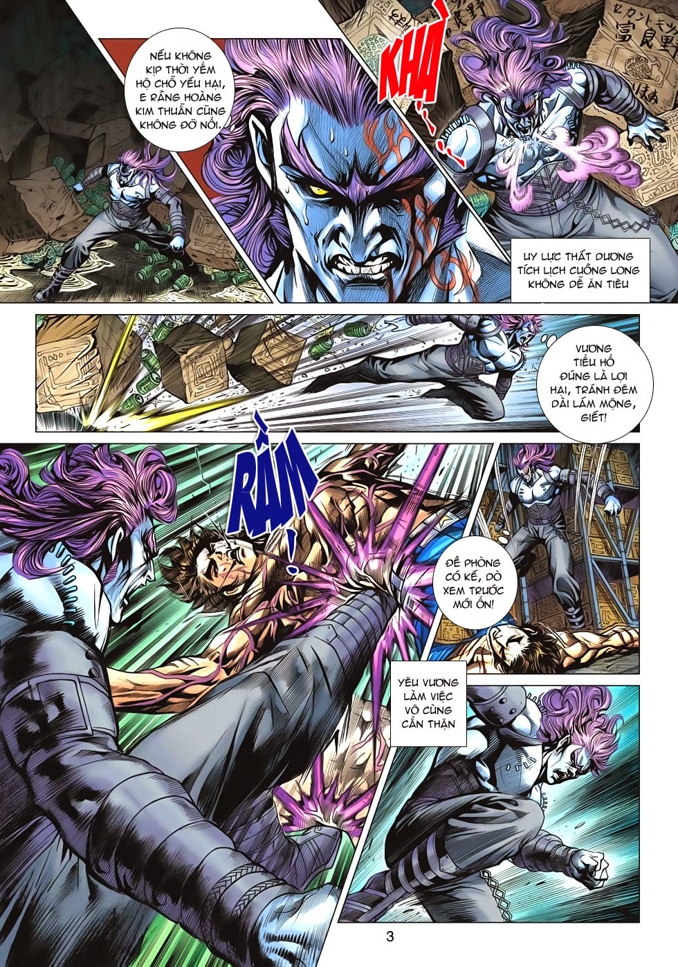 Truyện Tranh Tân Tác Long Hổ Môn trang 4