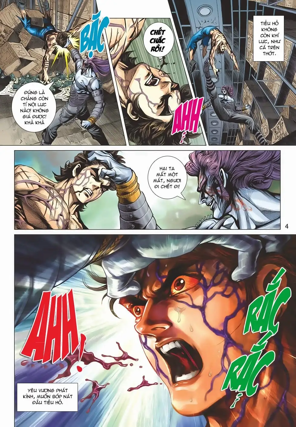 Truyện Tranh Tân Tác Long Hổ Môn trang 4
