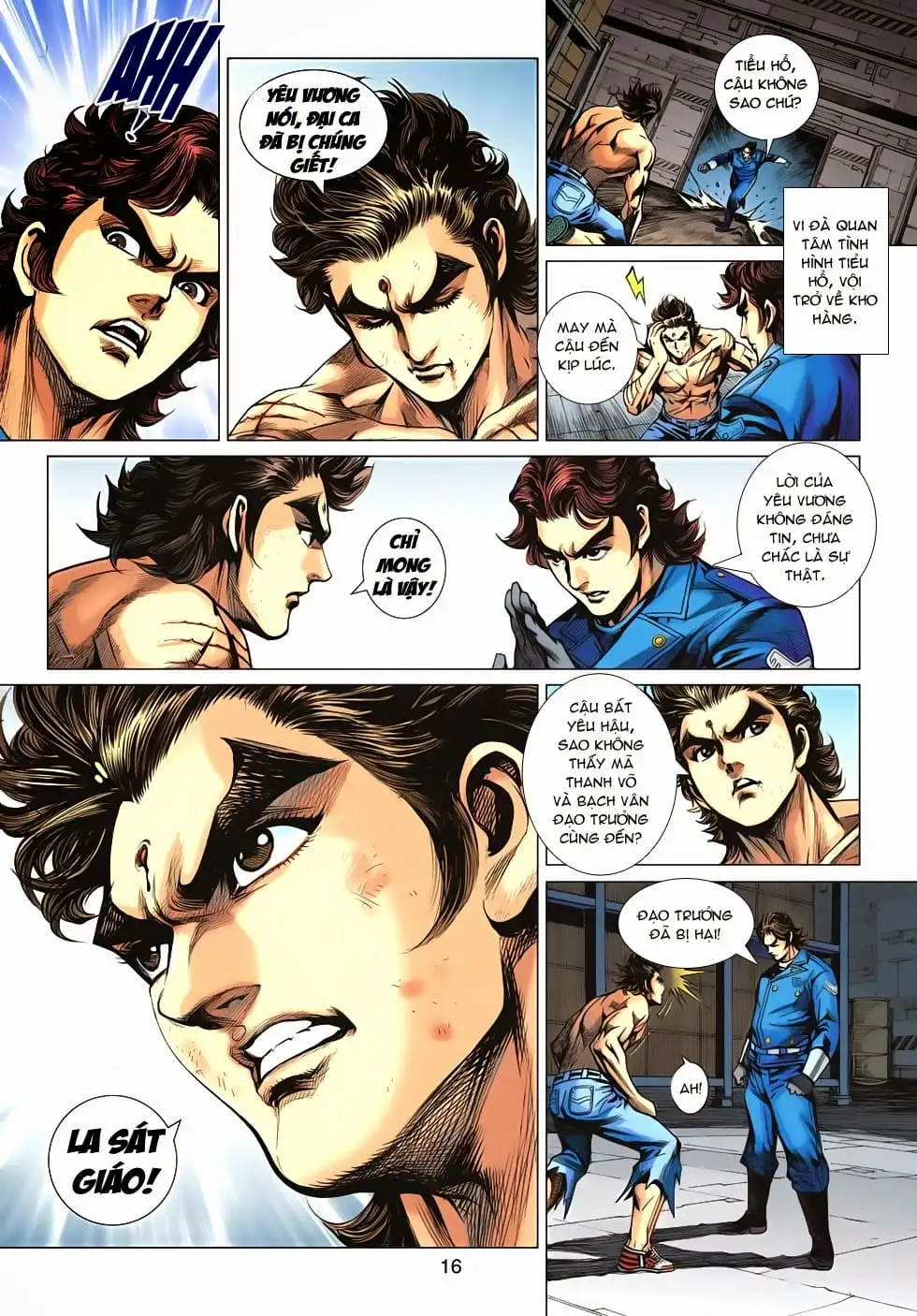 Truyện Tranh Tân Tác Long Hổ Môn trang 4