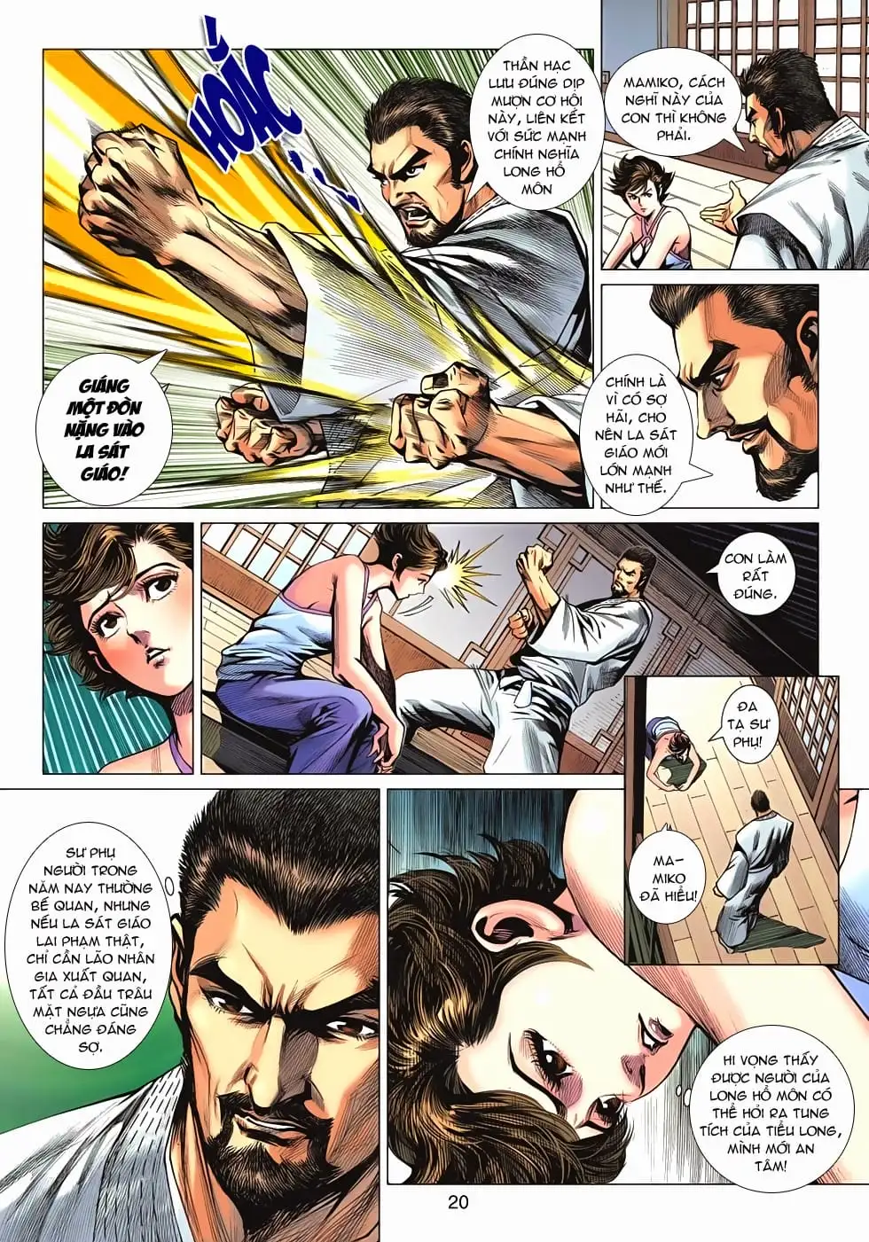 Truyện Tranh Tân Tác Long Hổ Môn trang 4