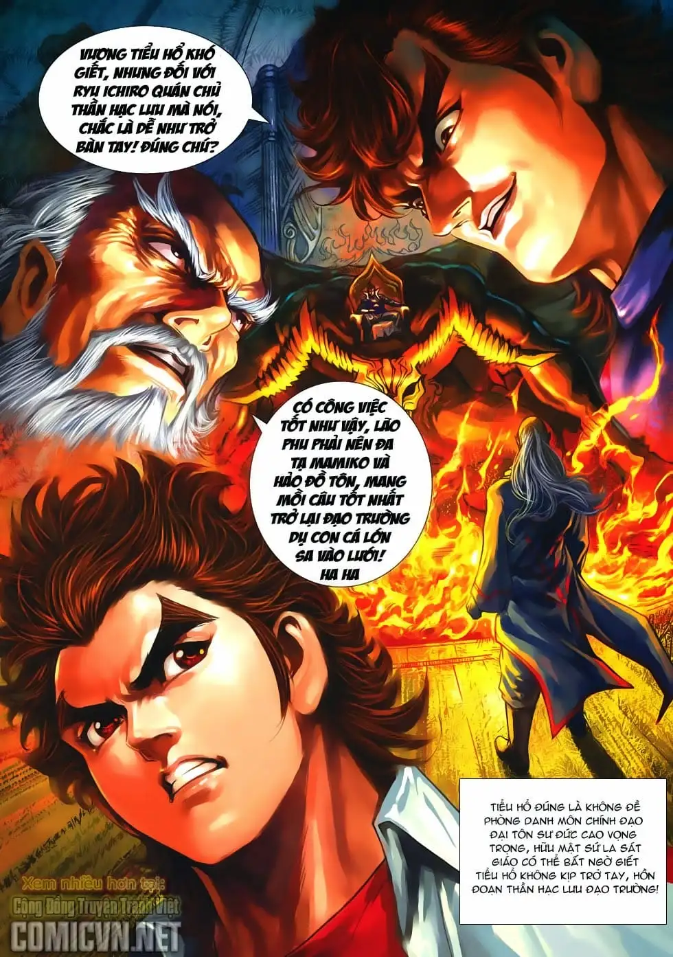 Truyện Tranh Tân Tác Long Hổ Môn trang 4