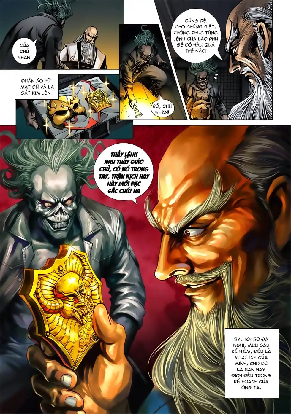 Truyện Tranh Tân Tác Long Hổ Môn trang 4