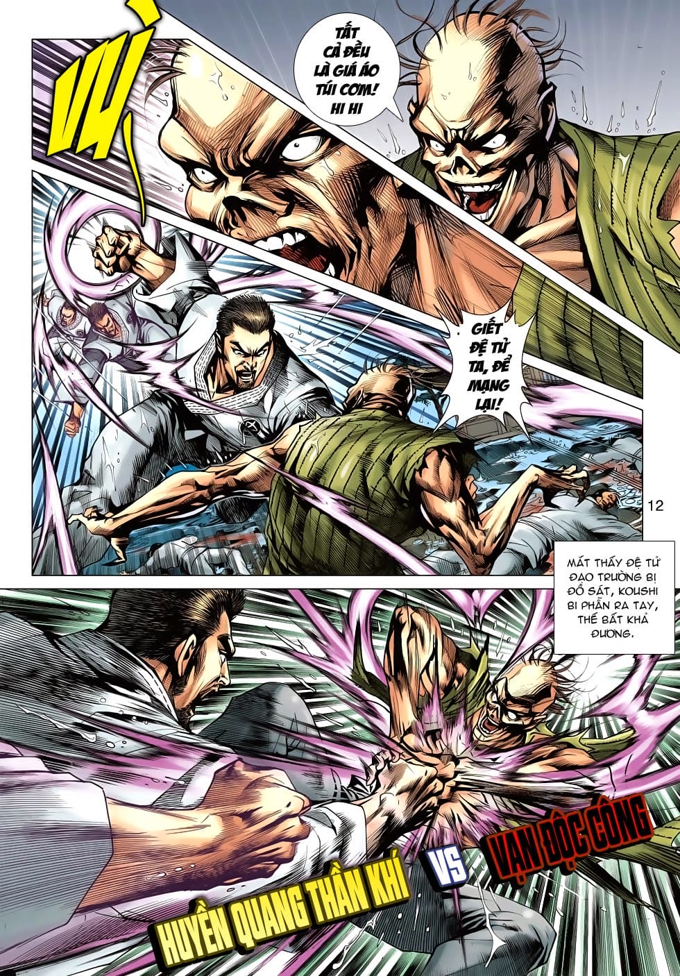 Truyện Tranh Tân Tác Long Hổ Môn trang 4