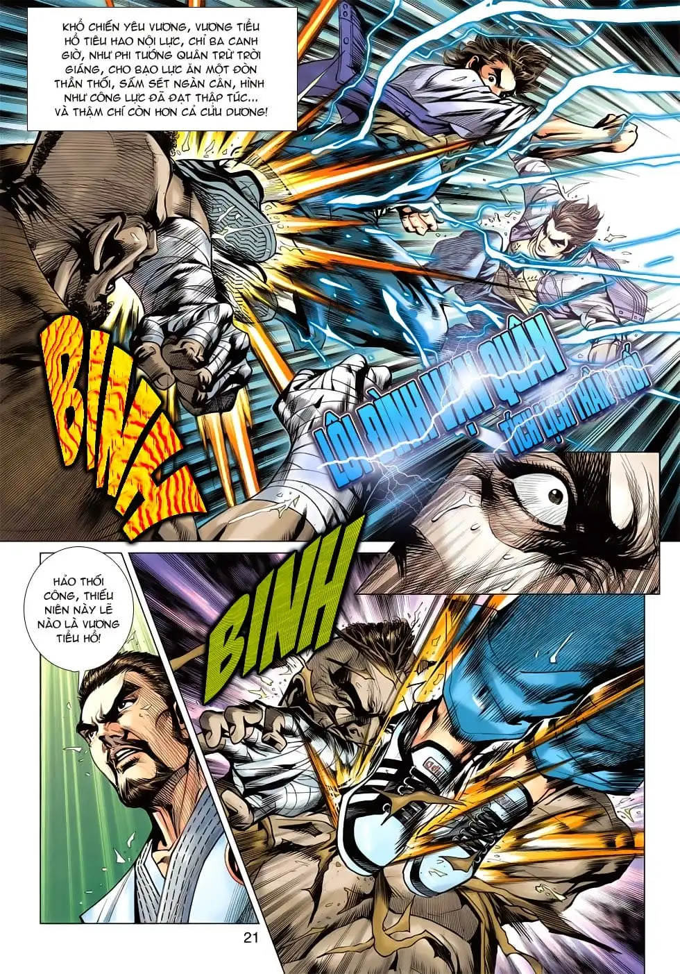 Truyện Tranh Tân Tác Long Hổ Môn trang 4