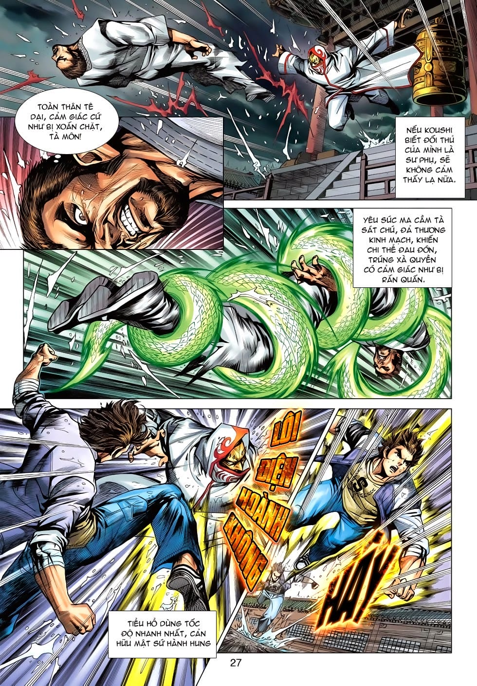 Truyện Tranh Tân Tác Long Hổ Môn trang 4