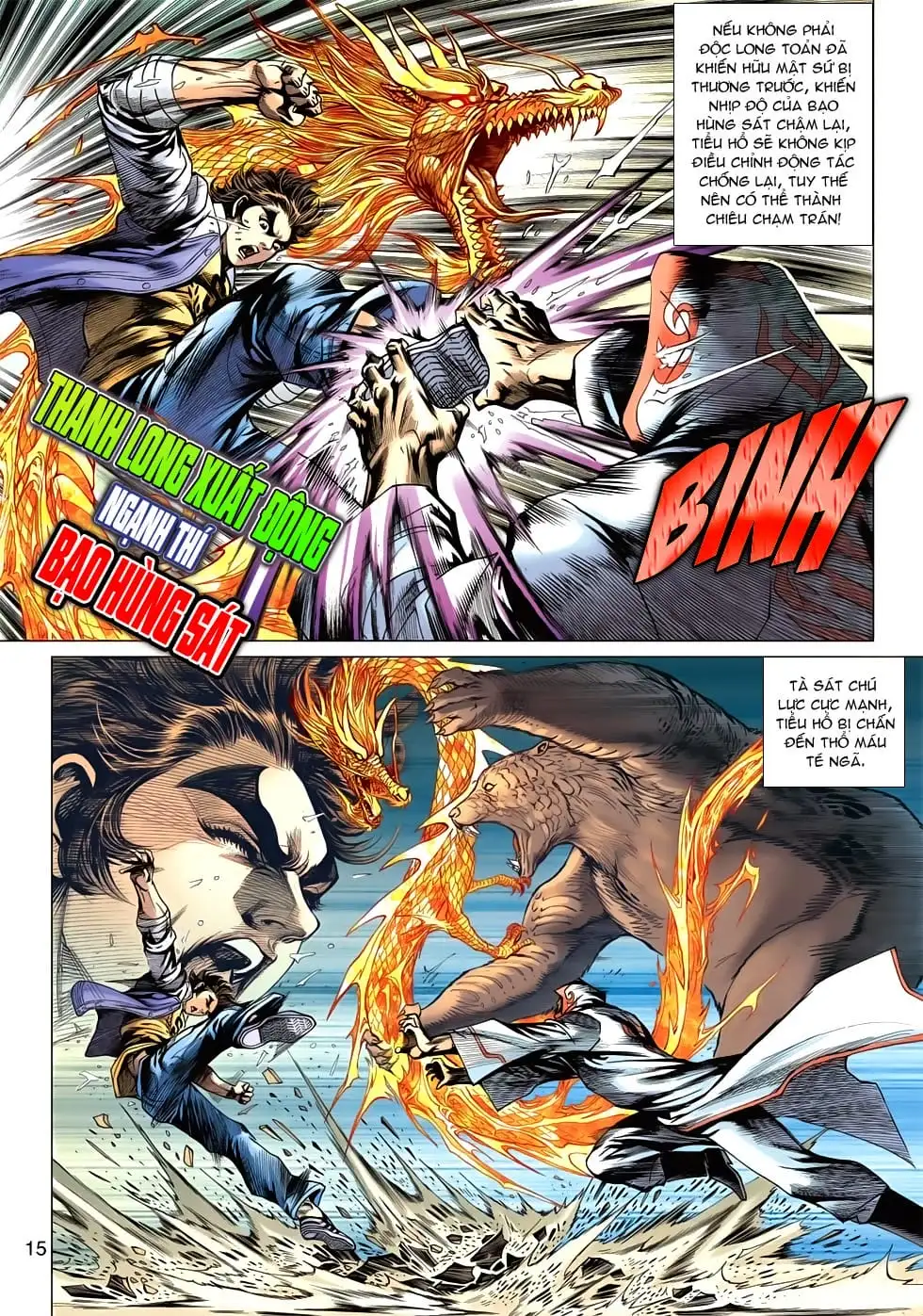 Truyện Tranh Tân Tác Long Hổ Môn trang 4