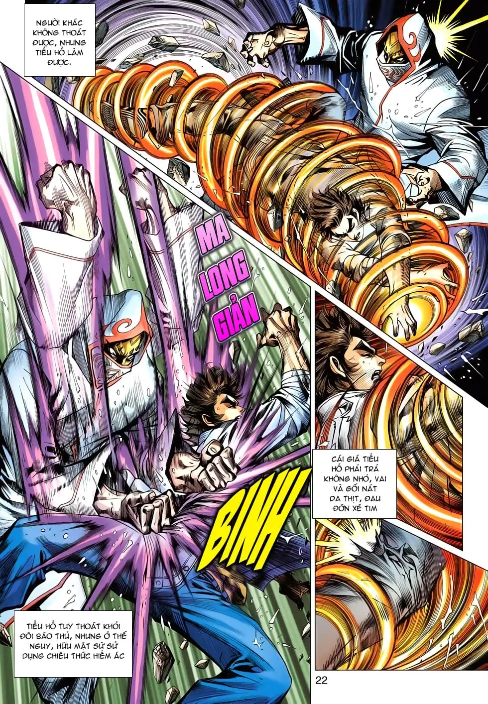 Truyện Tranh Tân Tác Long Hổ Môn trang 4