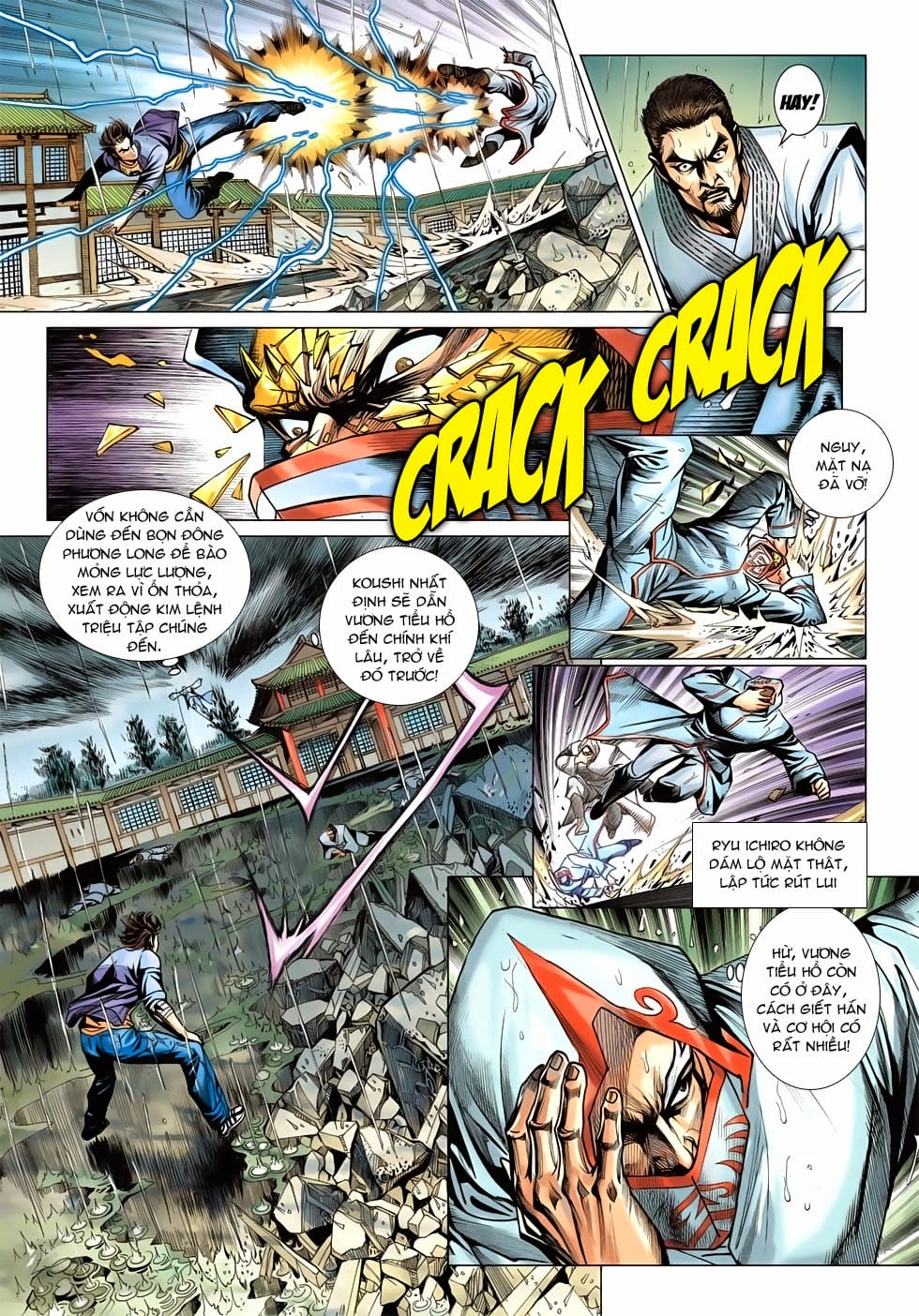 Truyện Tranh Tân Tác Long Hổ Môn trang 4