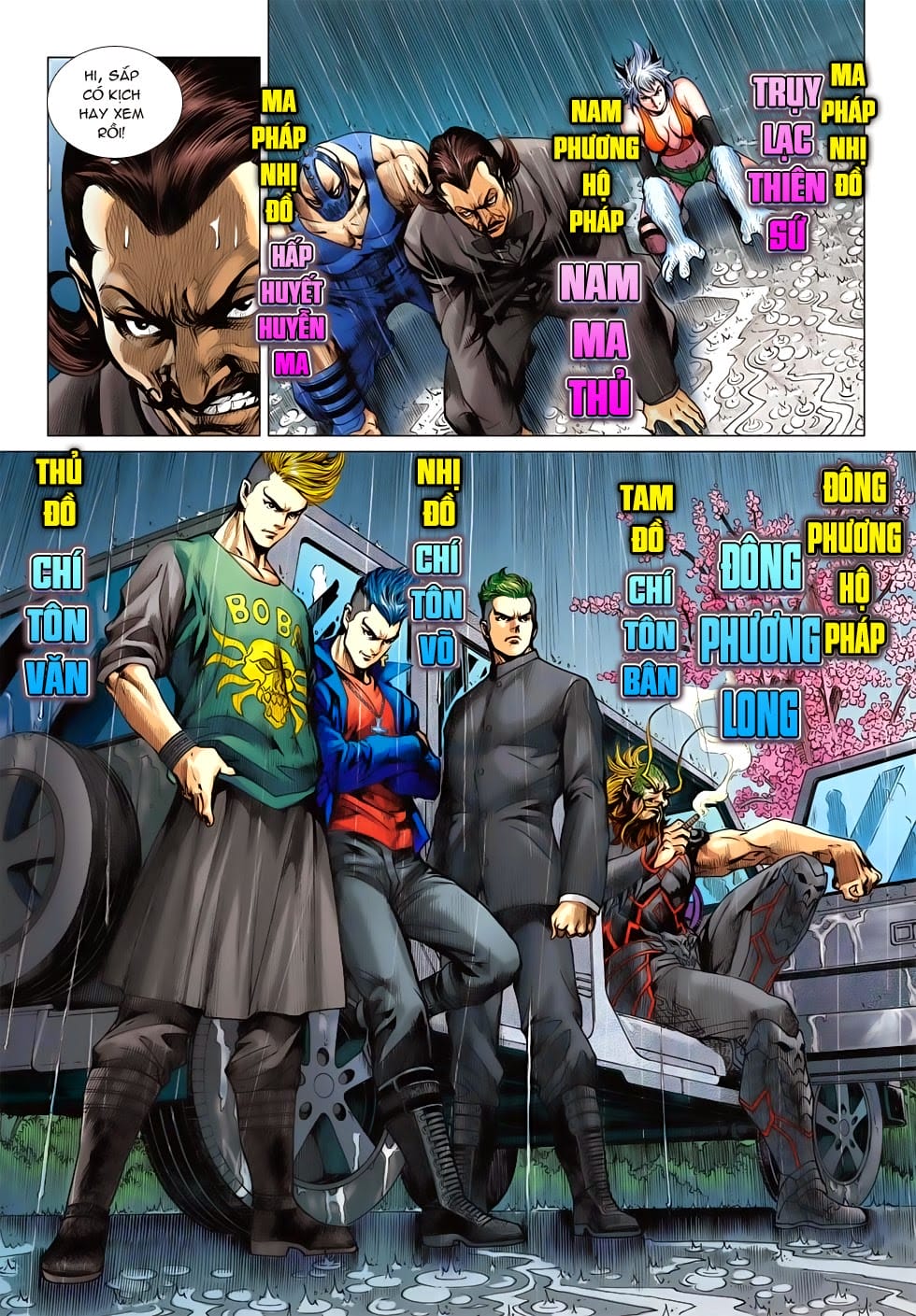 Truyện Tranh Tân Tác Long Hổ Môn trang 4