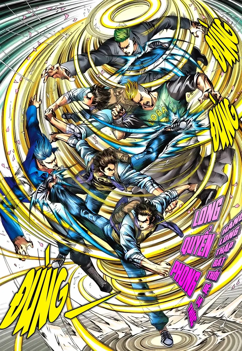 Truyện Tranh Tân Tác Long Hổ Môn trang 4