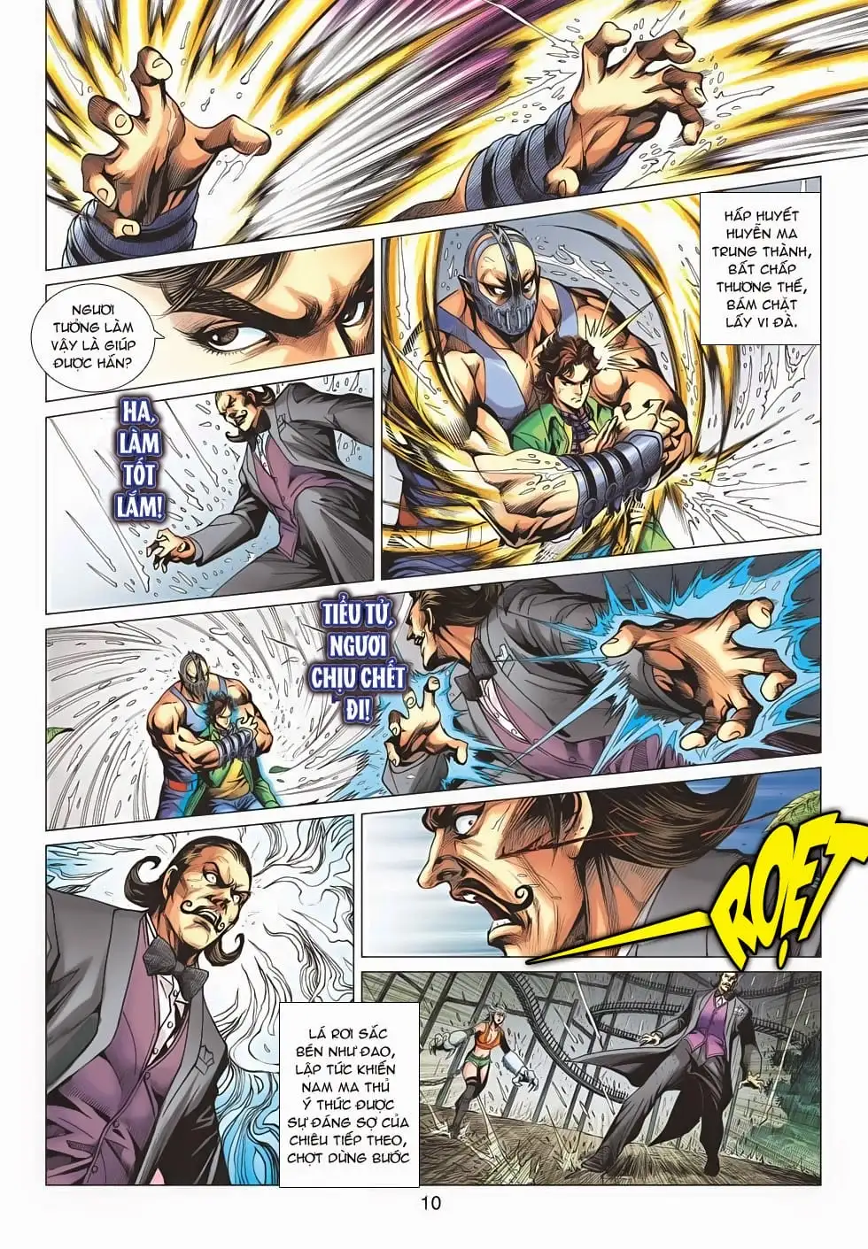 Truyện Tranh Tân Tác Long Hổ Môn trang 4