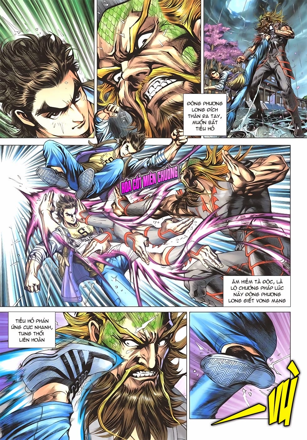 Truyện Tranh Tân Tác Long Hổ Môn trang 4