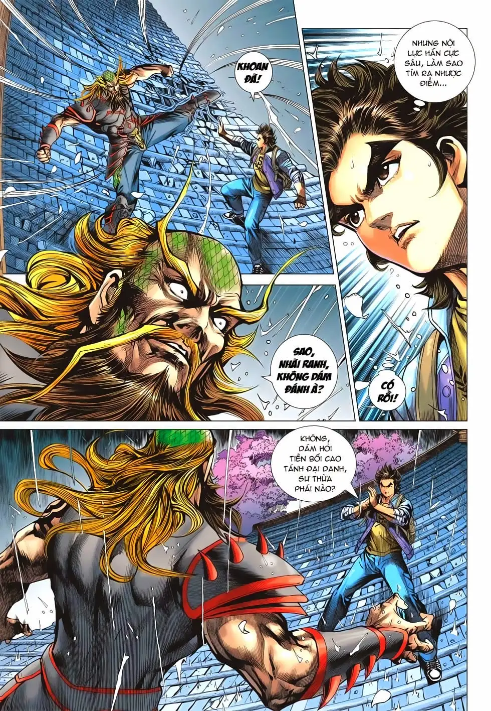 Truyện Tranh Tân Tác Long Hổ Môn trang 4