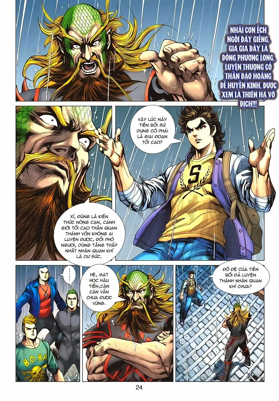 Truyện Tranh Tân Tác Long Hổ Môn trang 4