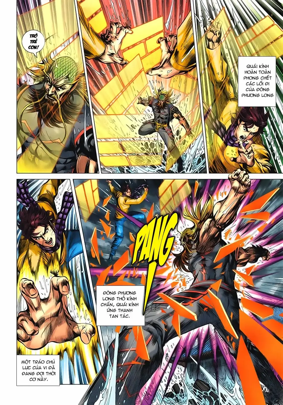Truyện Tranh Tân Tác Long Hổ Môn trang 4