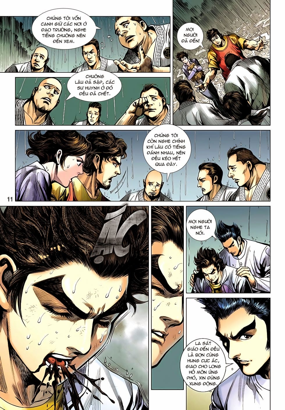 Truyện Tranh Tân Tác Long Hổ Môn trang 4