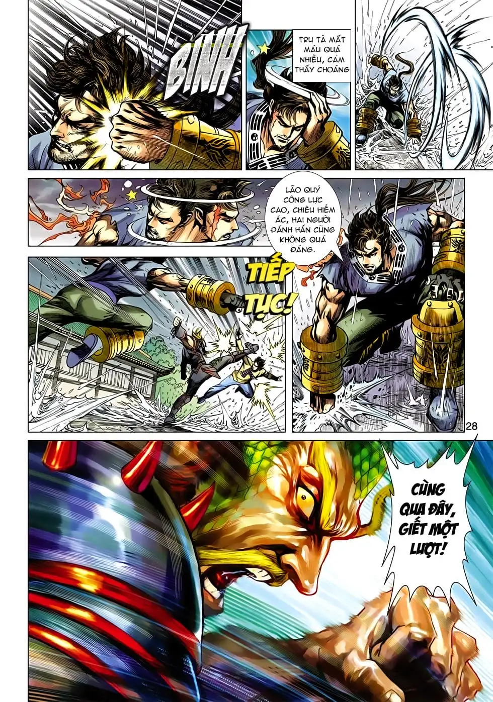 Truyện Tranh Tân Tác Long Hổ Môn trang 4