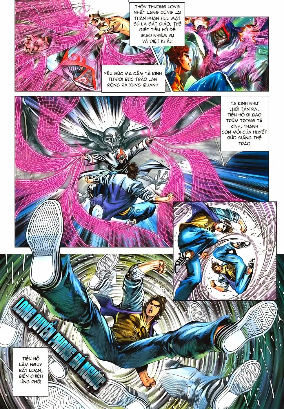 Truyện Tranh Tân Tác Long Hổ Môn trang 4