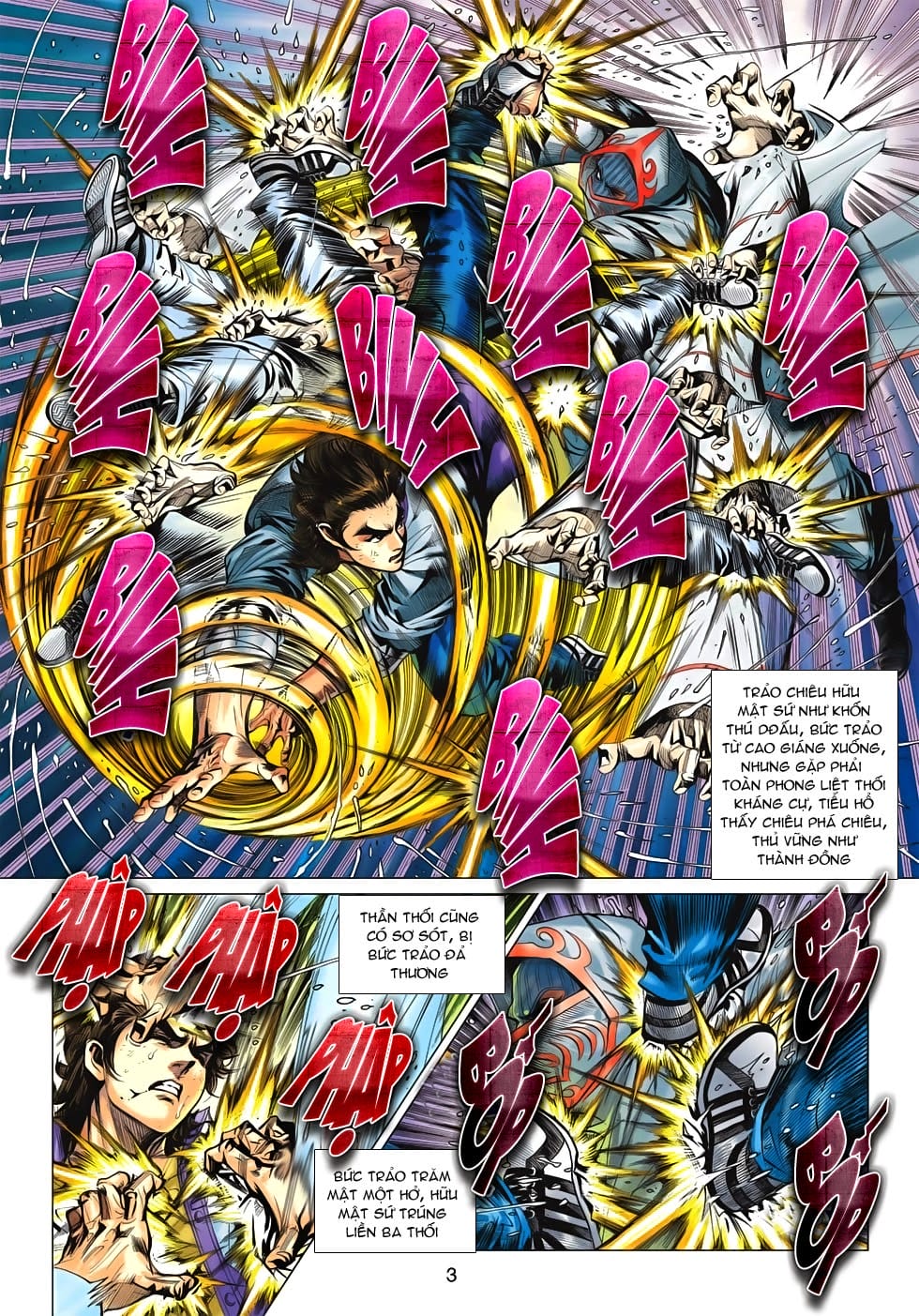 Truyện Tranh Tân Tác Long Hổ Môn trang 4