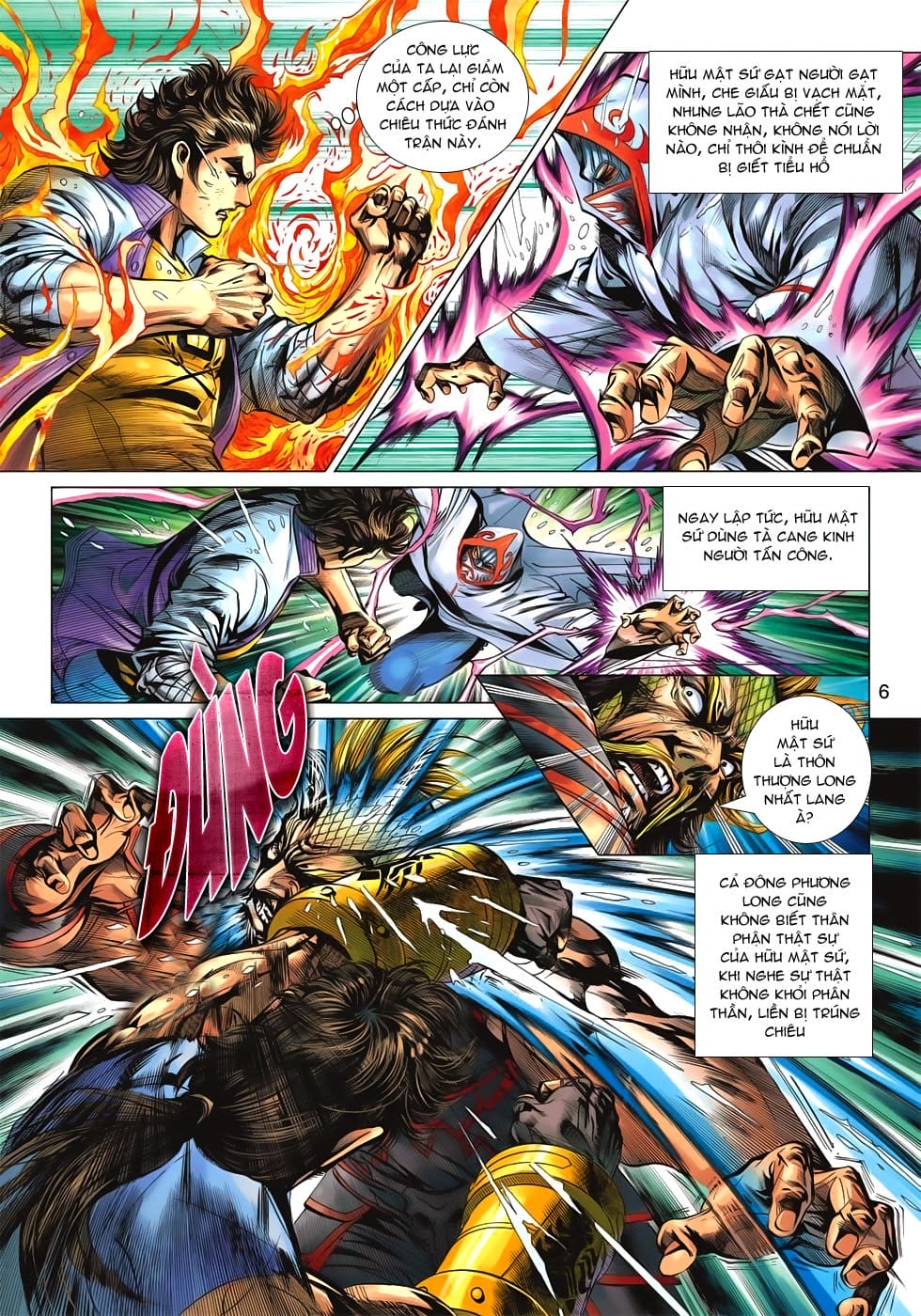 Truyện Tranh Tân Tác Long Hổ Môn trang 4