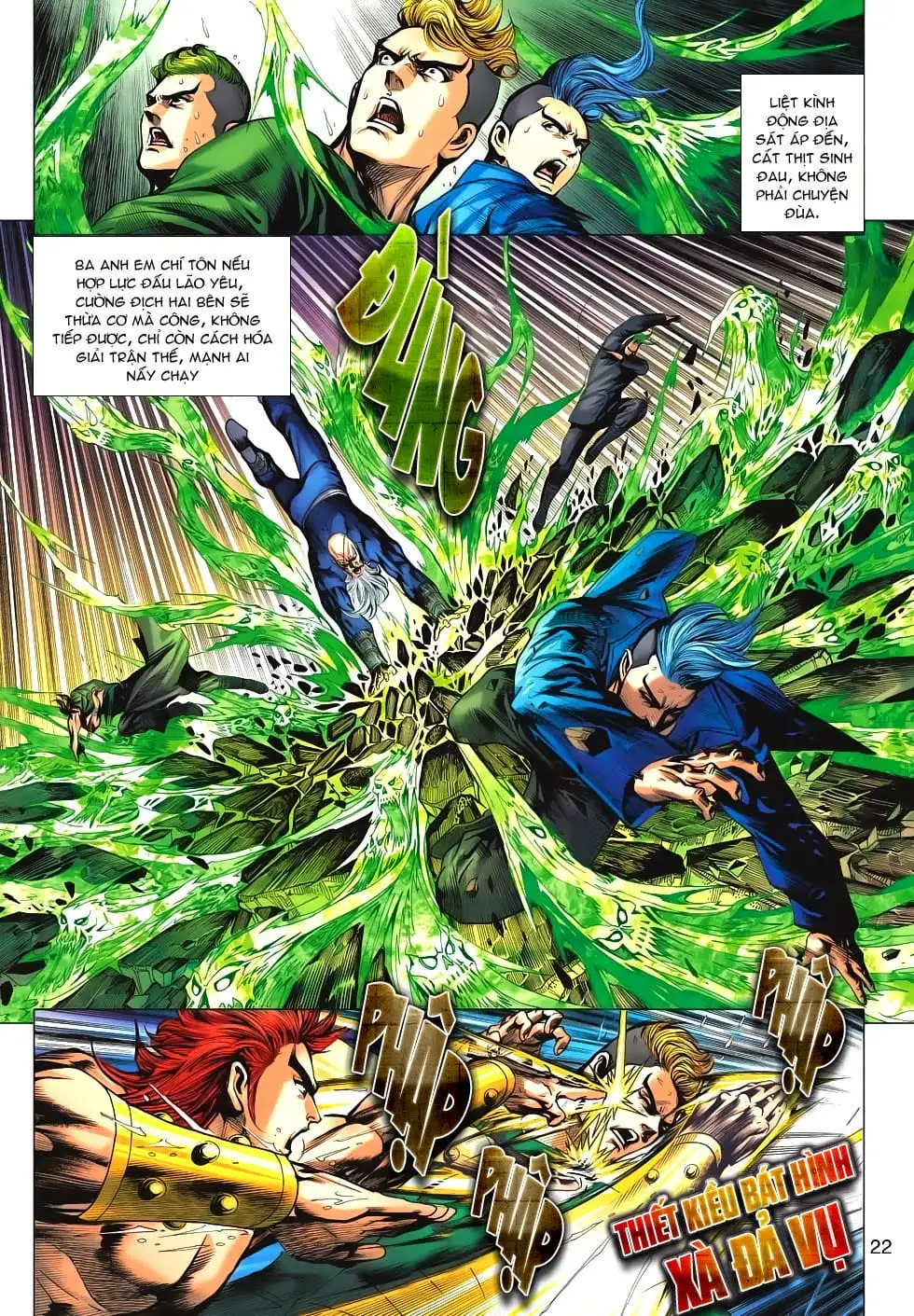 Truyện Tranh Tân Tác Long Hổ Môn trang 4