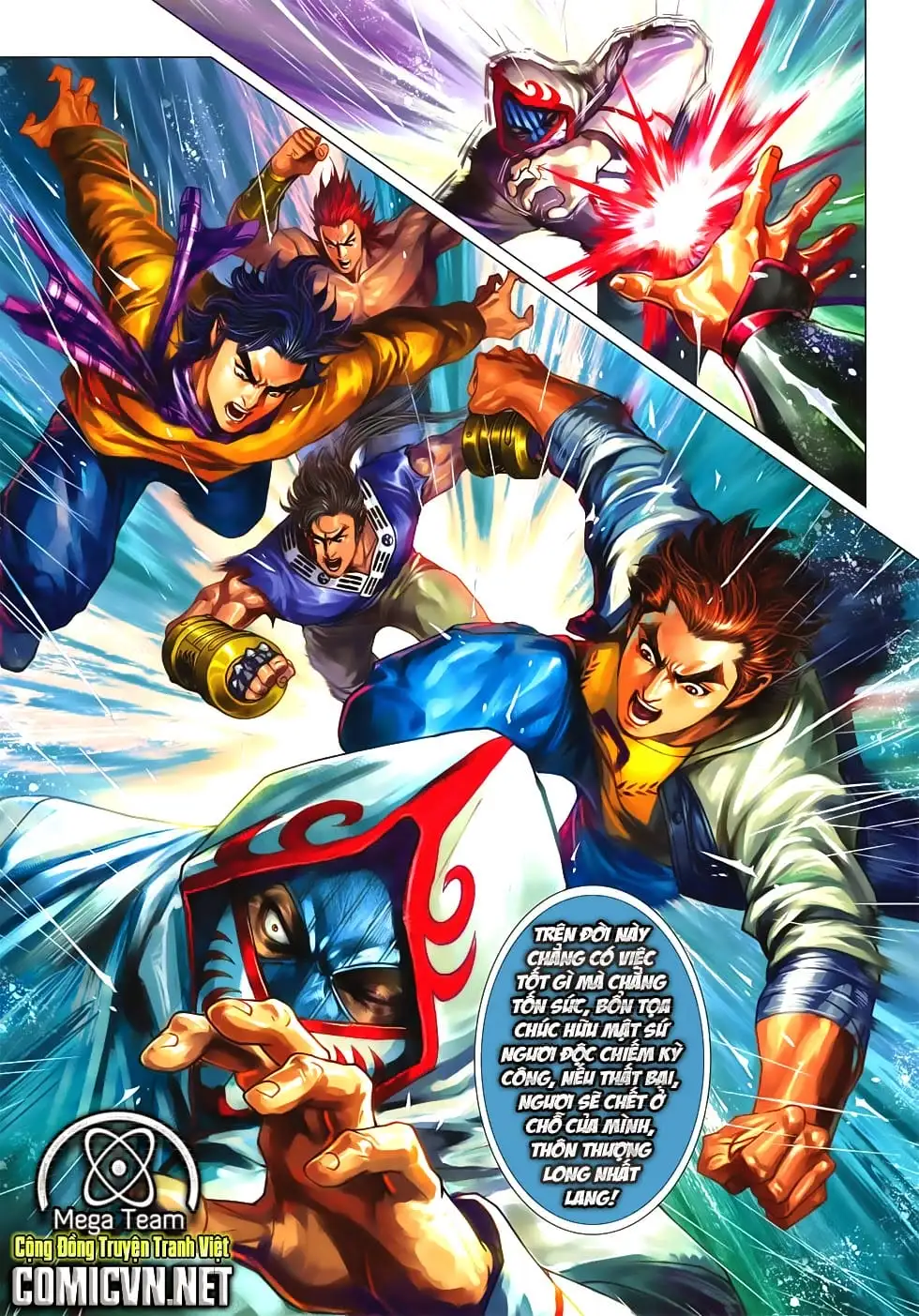 Truyện Tranh Tân Tác Long Hổ Môn trang 4