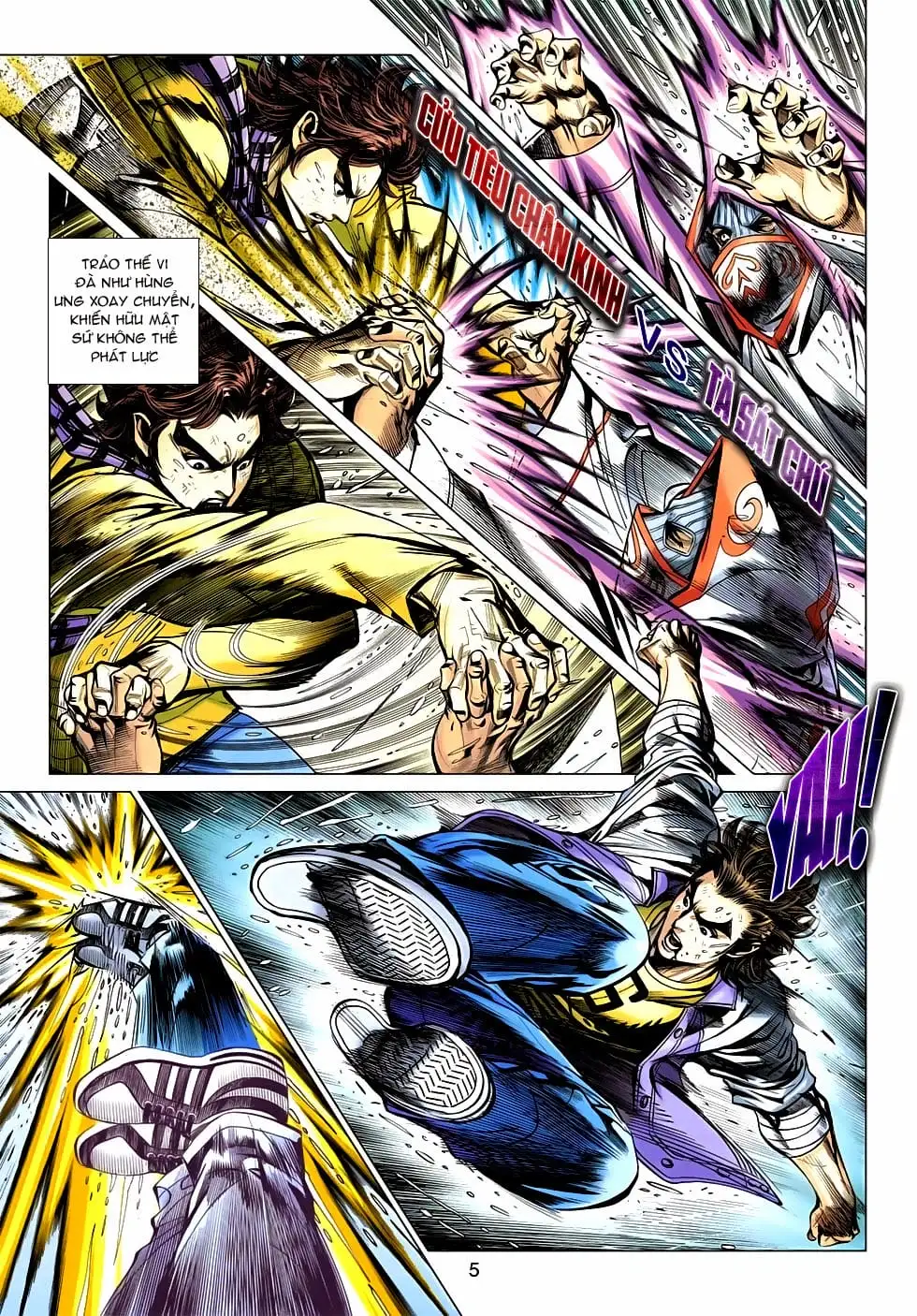 Truyện Tranh Tân Tác Long Hổ Môn trang 4