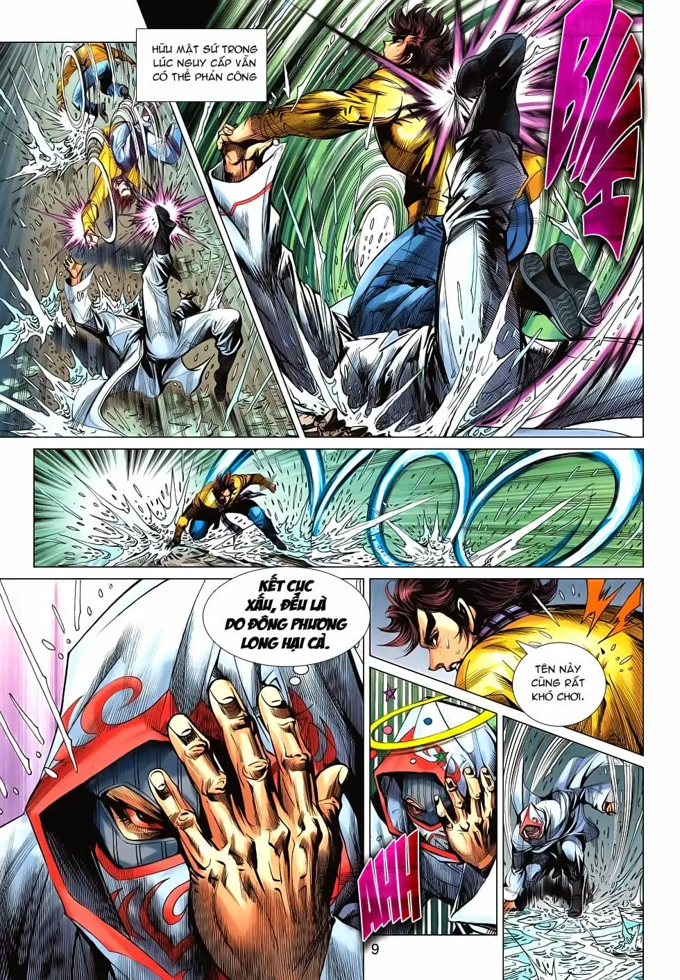 Truyện Tranh Tân Tác Long Hổ Môn trang 4