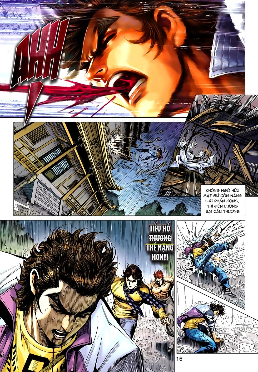 Truyện Tranh Tân Tác Long Hổ Môn trang 4