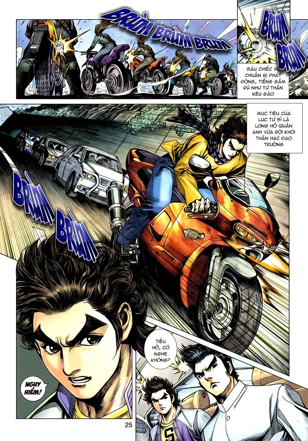 Truyện Tranh Tân Tác Long Hổ Môn trang 4