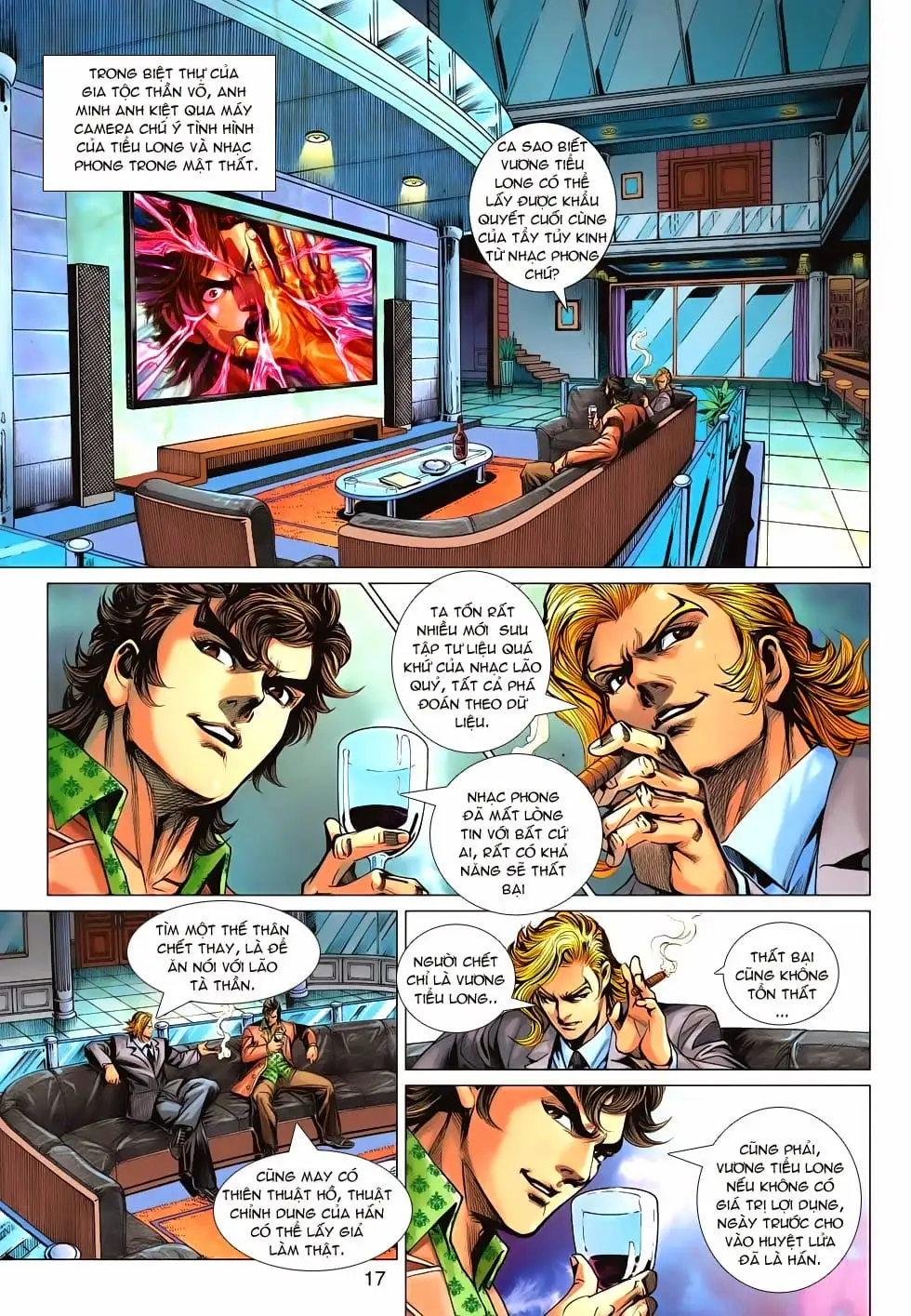 Truyện Tranh Tân Tác Long Hổ Môn trang 4