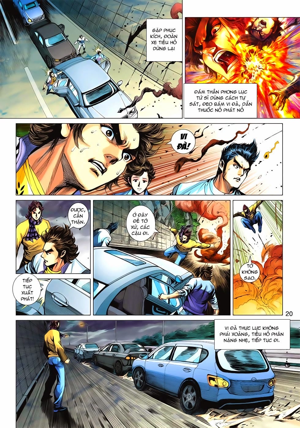 Truyện Tranh Tân Tác Long Hổ Môn trang 4